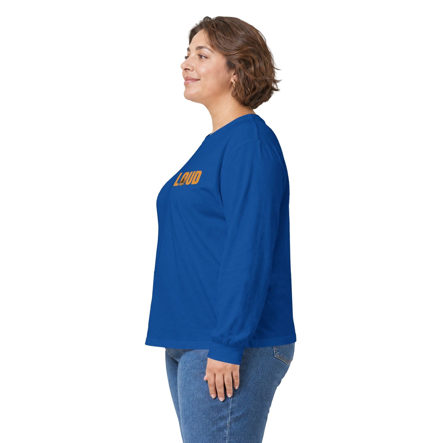 Lion Soul Long Sleeve Tee — "LOUD" Front & Split Lion Back Design