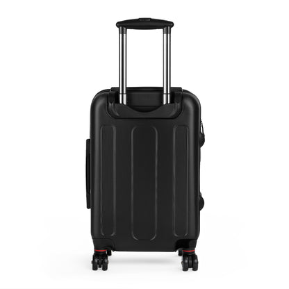 Suitcase — Retro Graffiti Carry-On Luggage with “Souls Loud” Neon Design