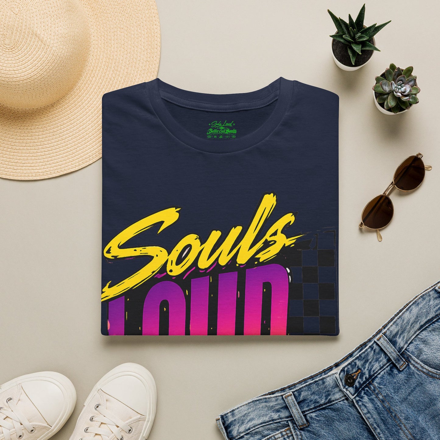 MID NIGHT DRIVE Souls Loud T-Shirt