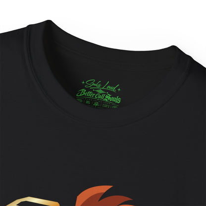 Lion Split Face T‑Shirt — "Souls Loud" Graphic Tee