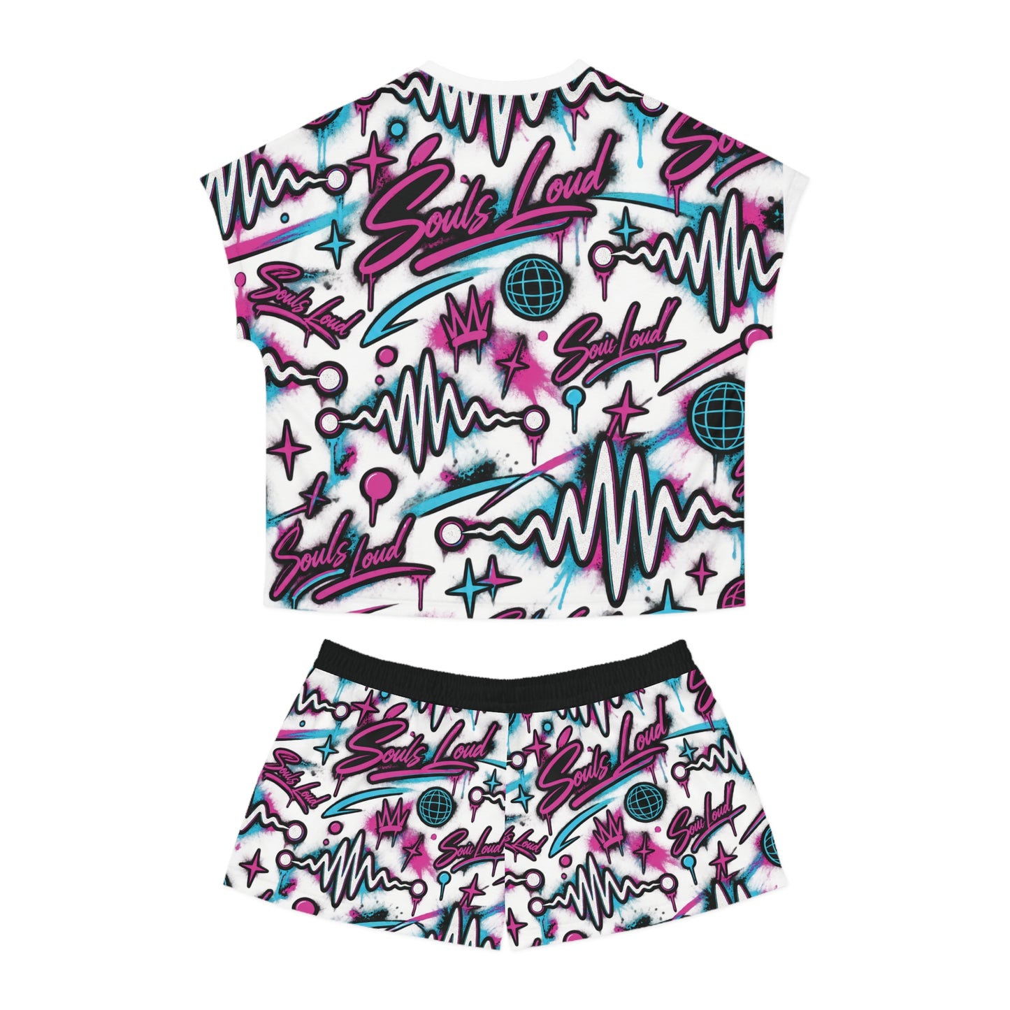 Souls Loud® Neon Frequency PJ Set.