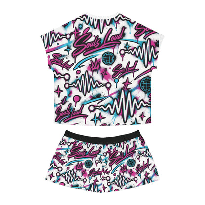 Souls Loud® Neon Frequency PJ Set.