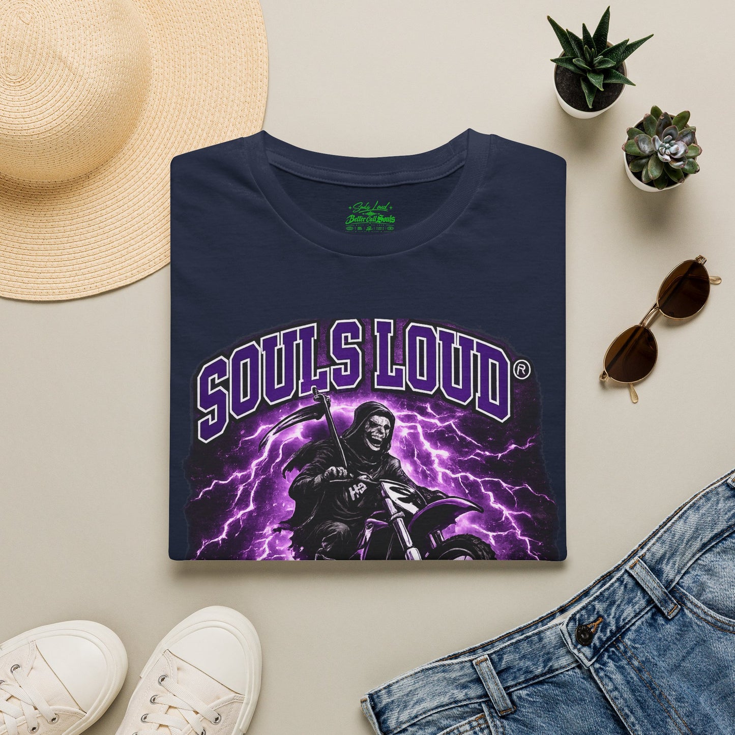 TOAD VENOM Souls Loud Better Call Souls  T‑Shirt