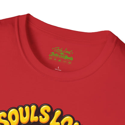 'Souls Loud' Smiley with Cannabis Leaf T-Shirt
