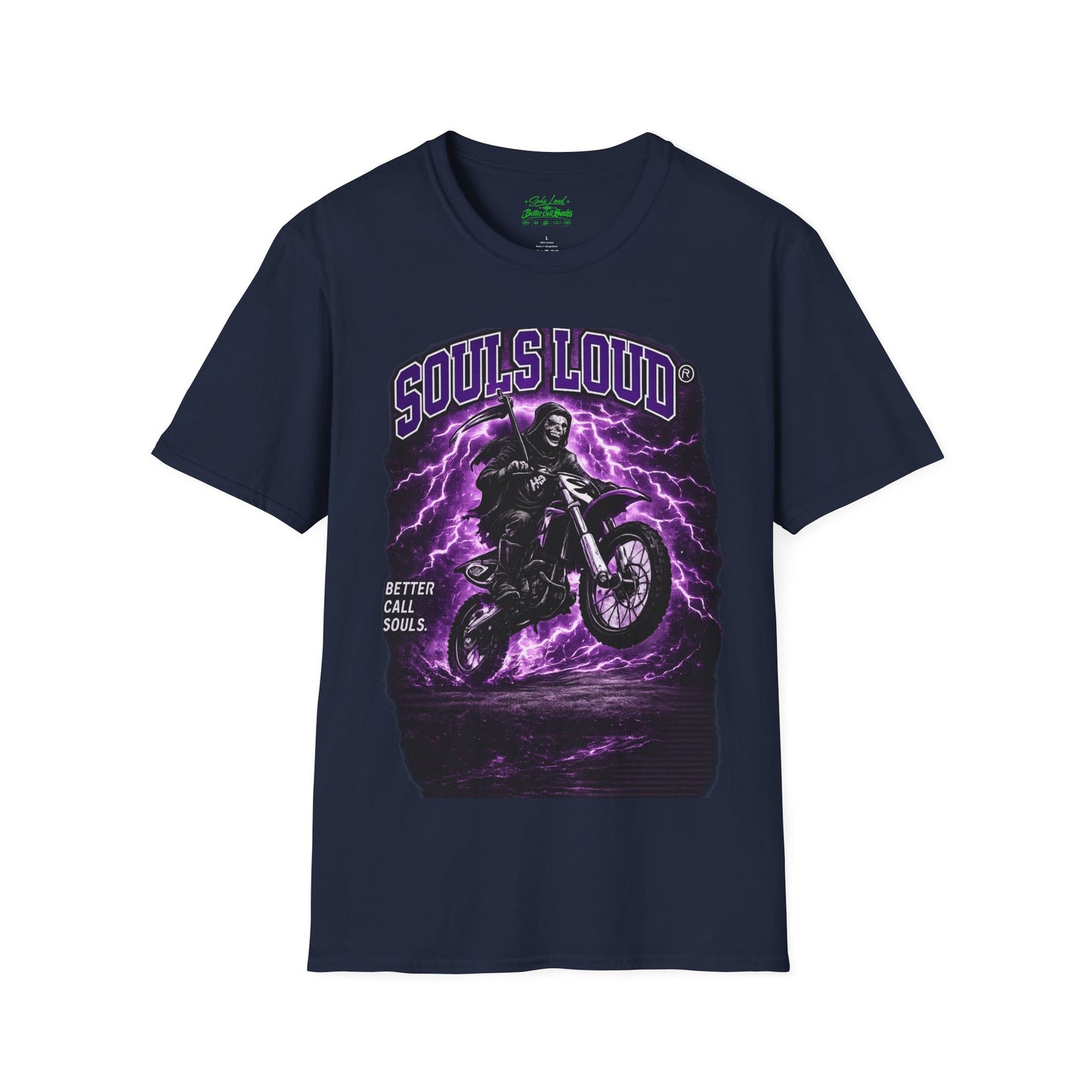TOAD VENOM Souls Loud Better Call Souls  T‑Shirt
