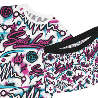 Souls Loud® Neon Frequency PJ Set.