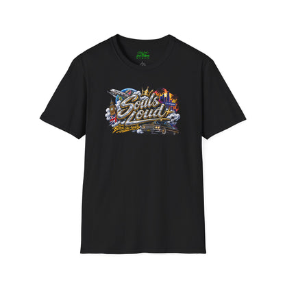 Copy of Souls Loud Retro LA Car & Cityscape T-Shirt