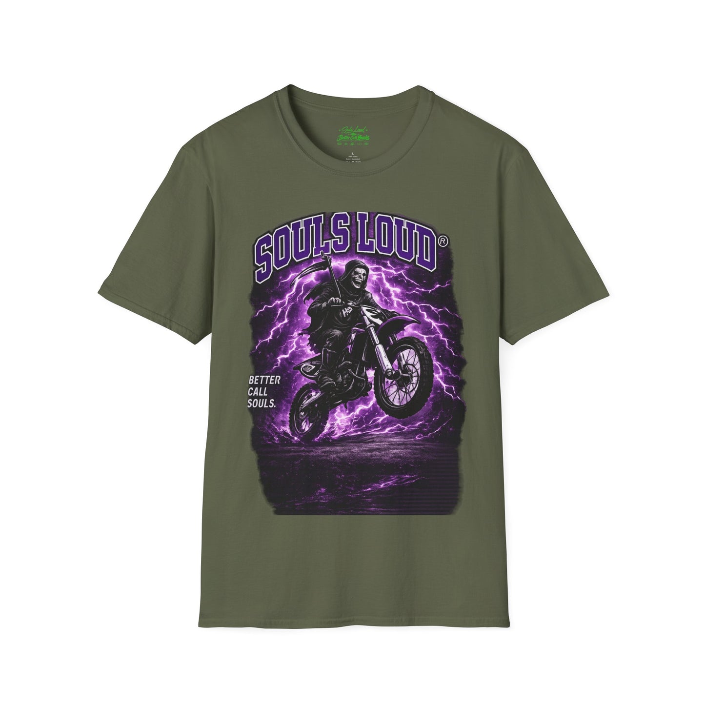 TOAD VENOM Souls Loud Better Call Souls  T‑Shirt