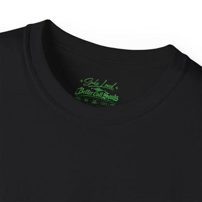 Souls Loud Graphic Tee — Retro Neon Racing Logo T-Shirt