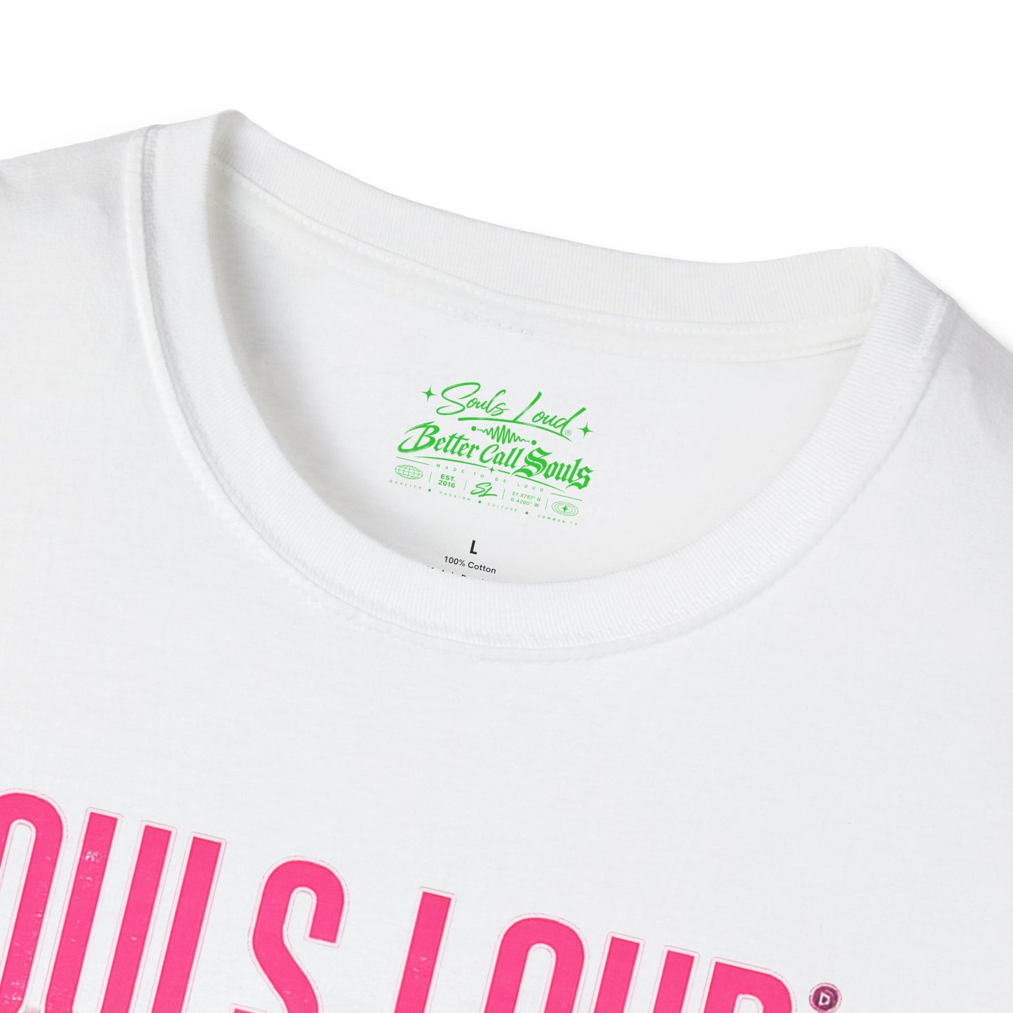 LATE NIGHT Souls Loud  Better Call Souls T-Shirt