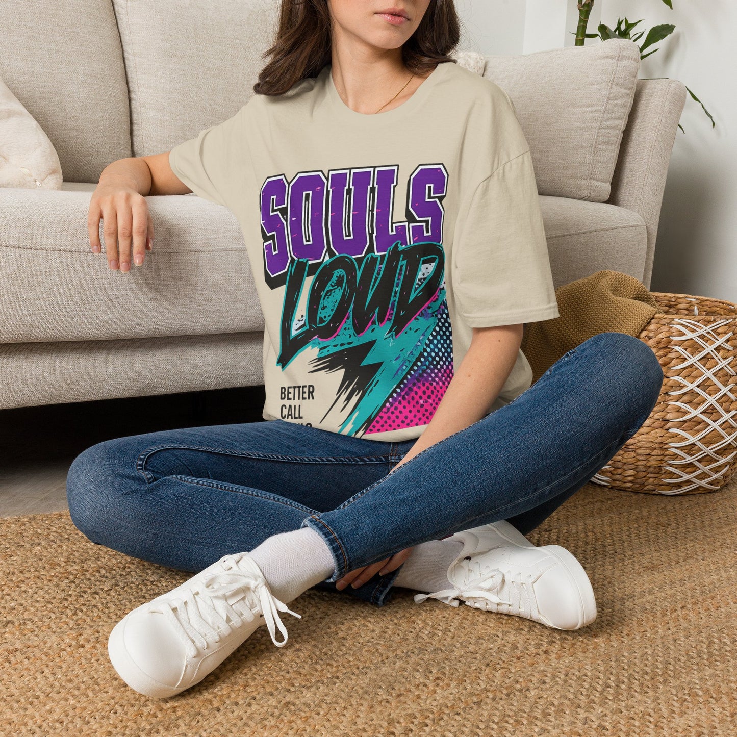 STREET VIBE Souls Loud Better Call Souls T-Shirt