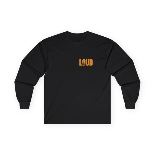 Lion Soul Long Sleeve Tee — "LOUD" Front & Split Lion Back Design