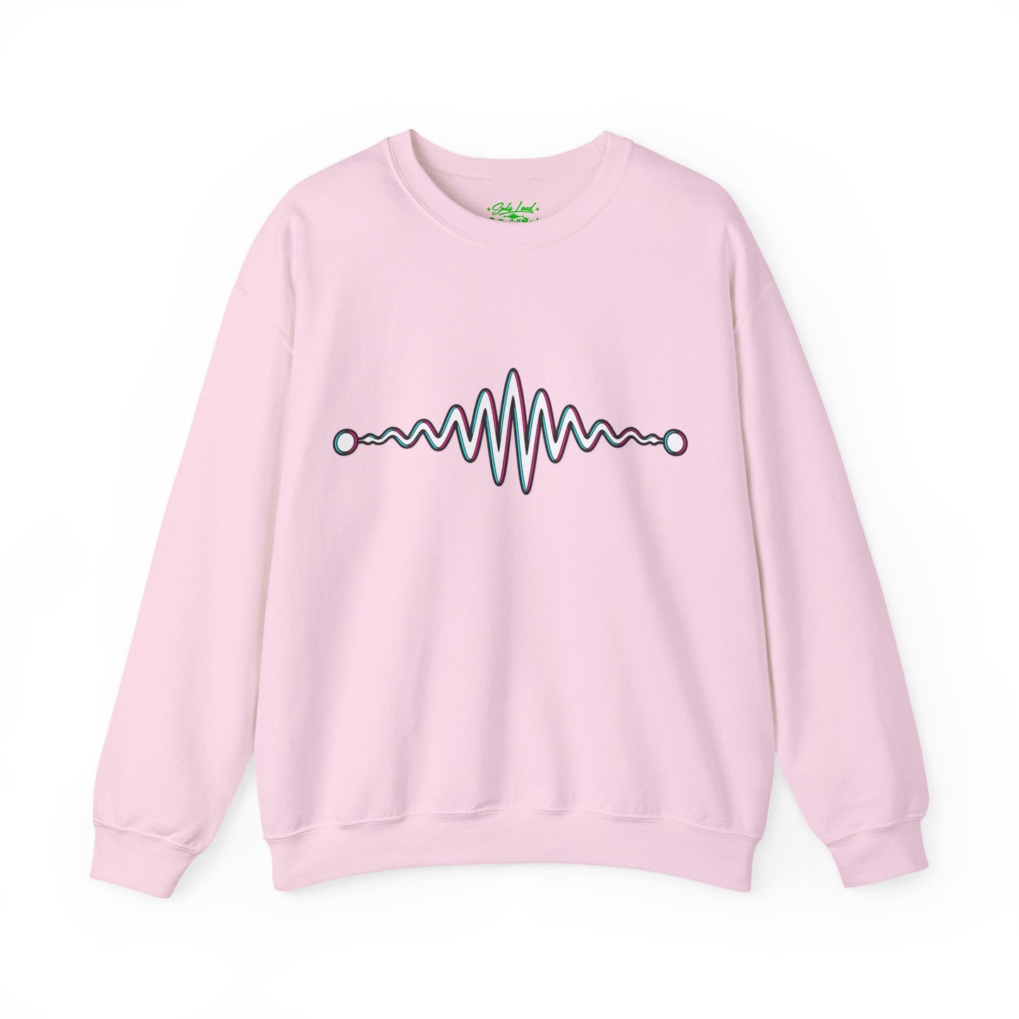 Souls Loud® Neon Frequency Crewneck