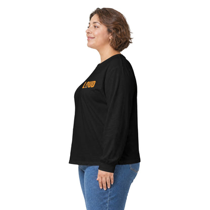 Lion Soul Long Sleeve Tee — "LOUD" Front & Split Lion Back Design
