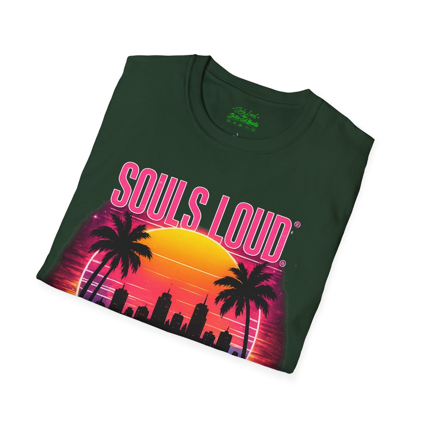 LATE NIGHT Souls Loud  Better Call Souls T-Shirt