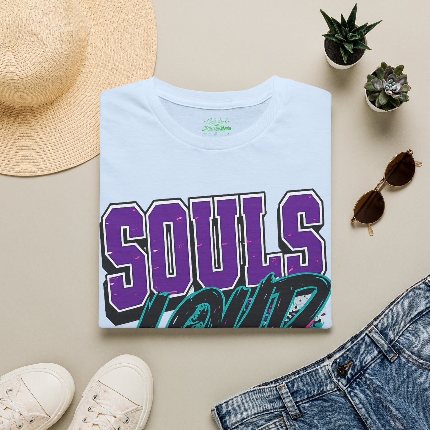 STREET VIBE Souls Loud Better Call Souls T-Shirt
