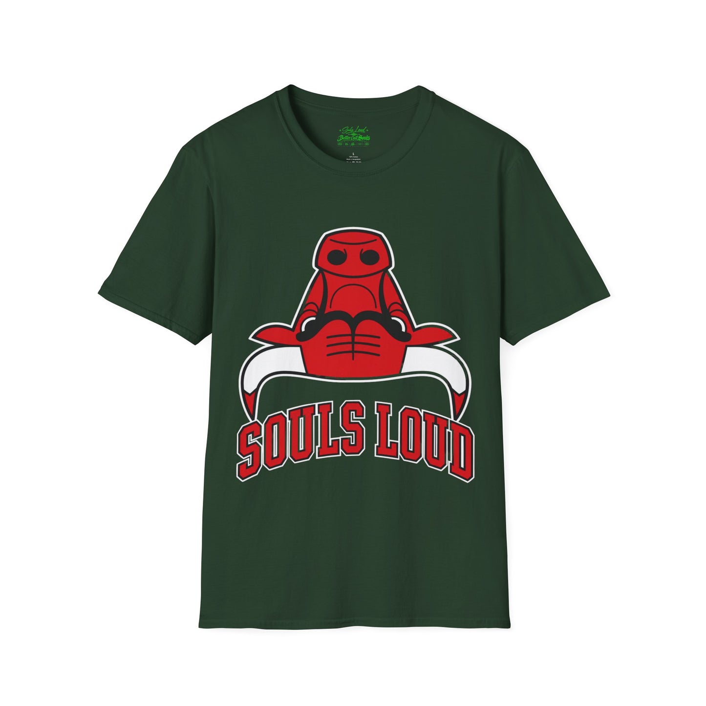 Souls Loud Bulls Robot Mascot  T-Shirt