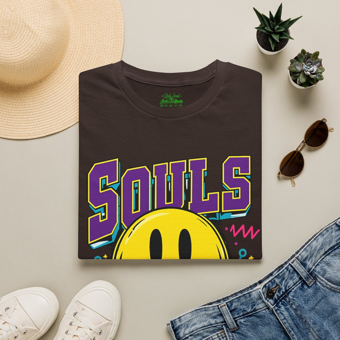 POSITIVE MENTALITY Souls Better Call Souls. T-Shirt