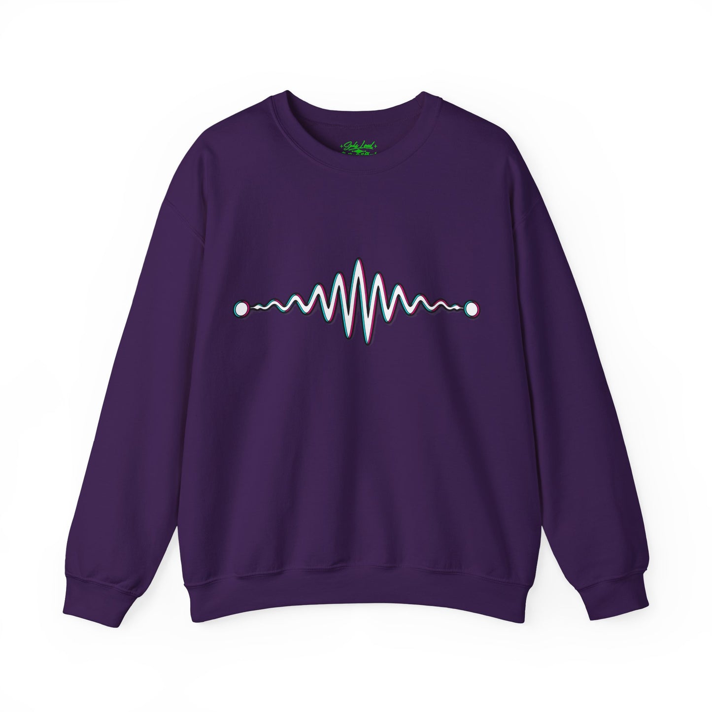 Souls Loud® Neon Frequency Crewneck