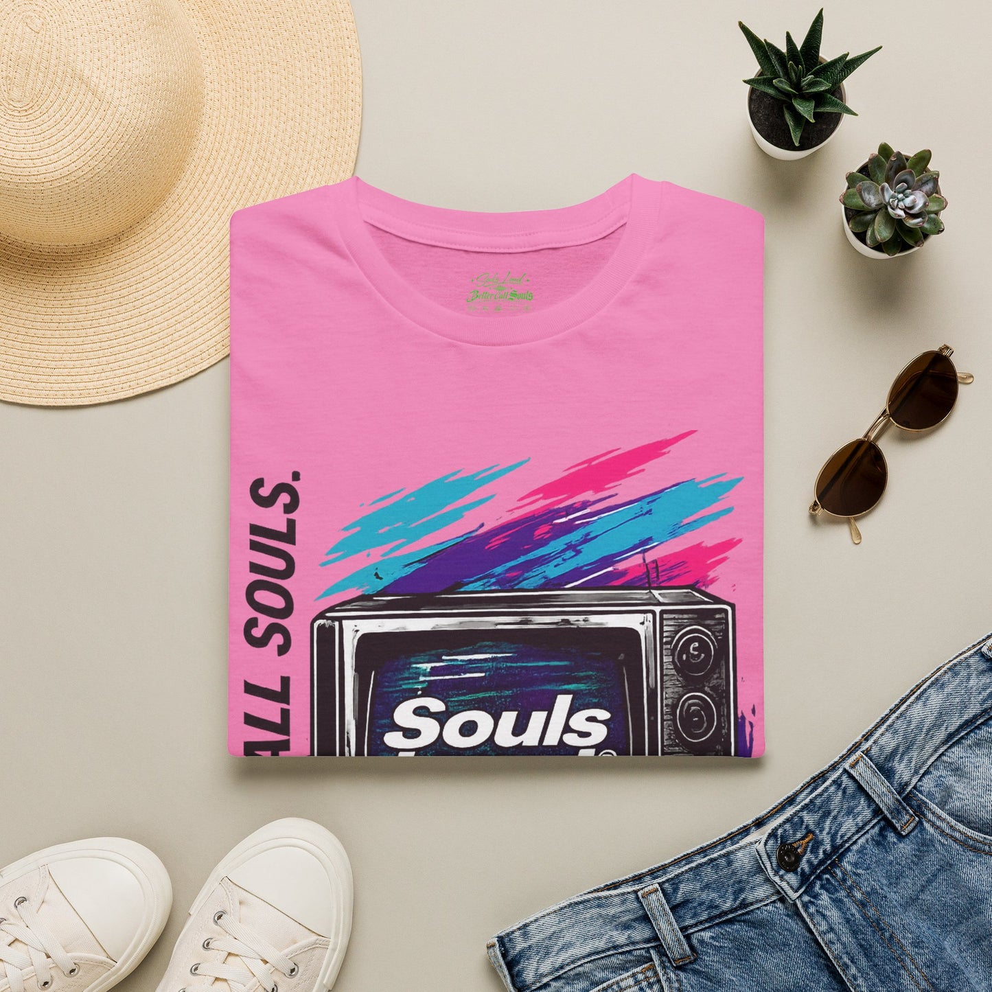 NO SIGNAL Souls Loud Better Call Souls. T-Shirt