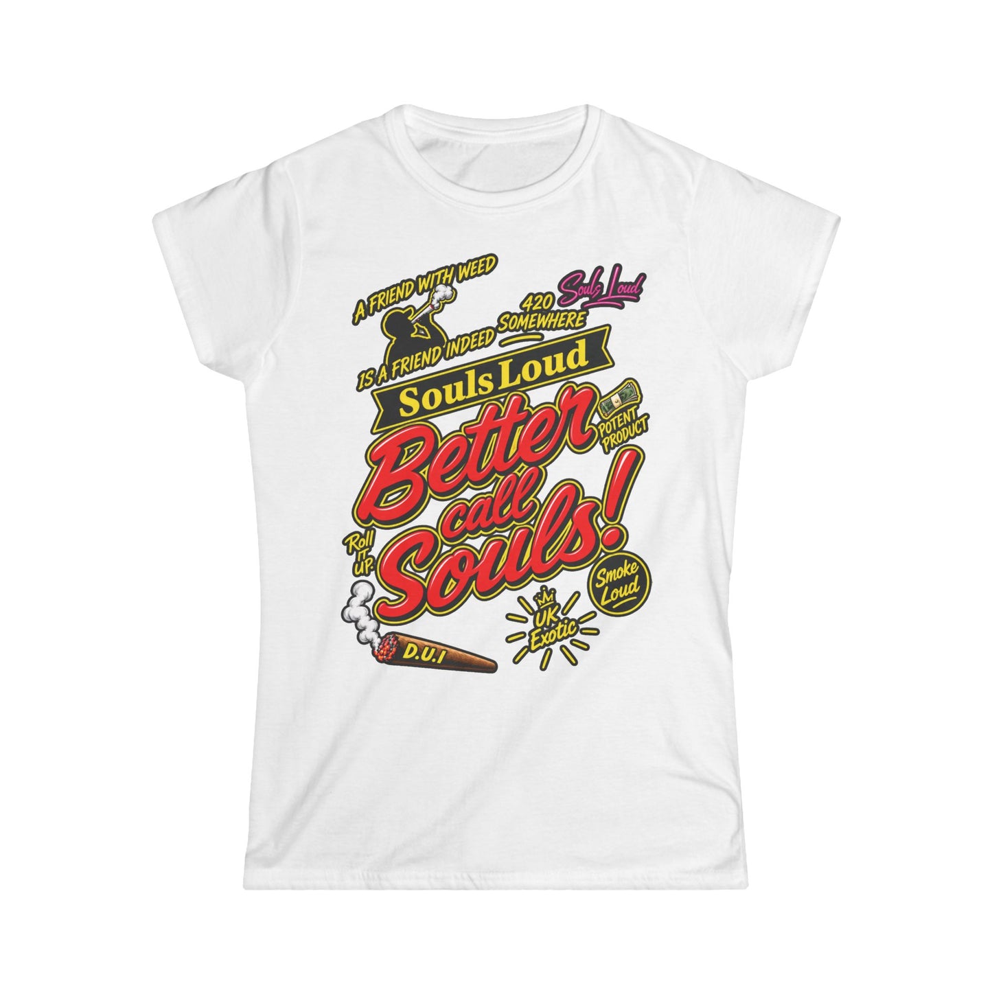 Women's Softstyle Tee — Classic White Crewneck Tee (Everyday Casual)