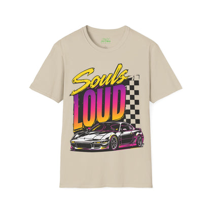 MID NIGHT DRIVE Souls Loud T-Shirt