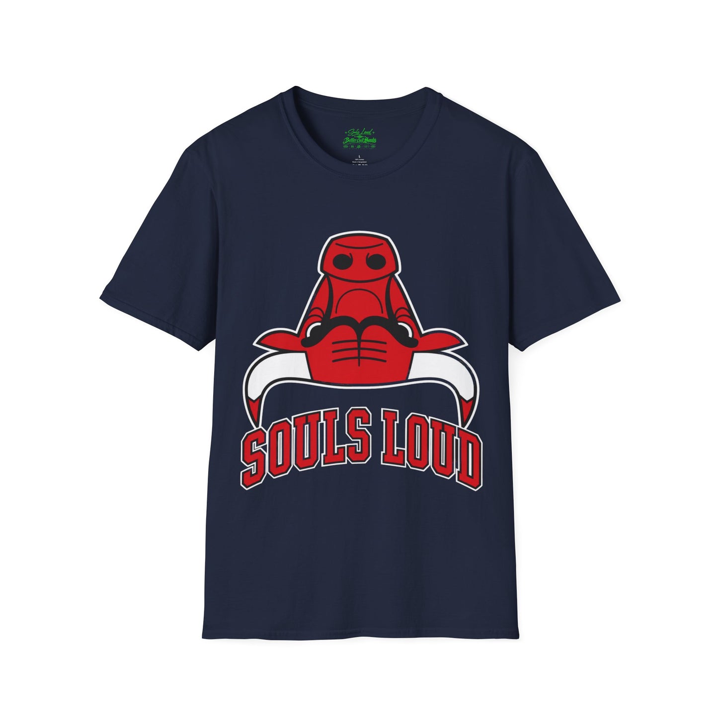 Souls Loud Bulls Robot Mascot  T-Shirt