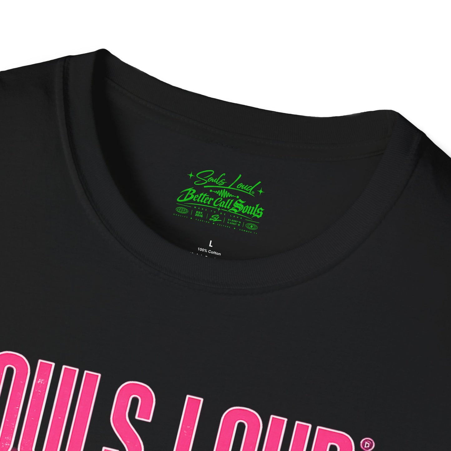 LATE NIGHT Souls Loud  Better Call Souls T-Shirt