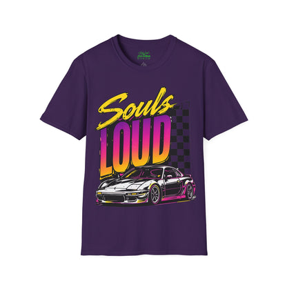 MID NIGHT DRIVE Souls Loud T-Shirt