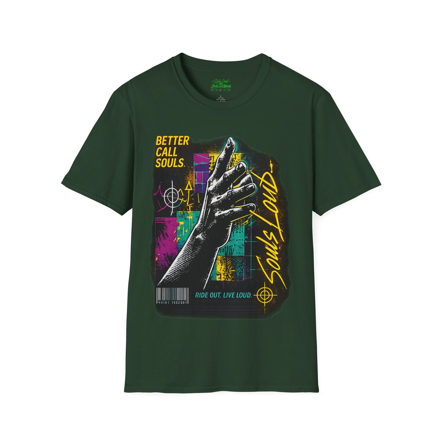 RIDE OUT LIVE LOUD Better Call Souls T-Shirt