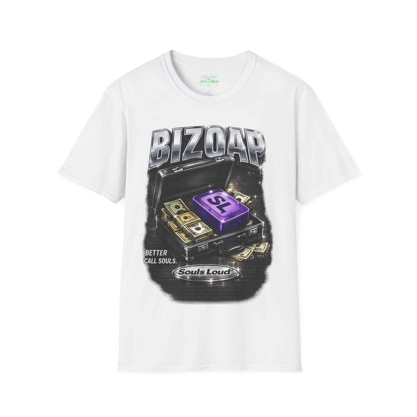 BIZOAP  Better Call Souls. Souls Loud T-Shirt