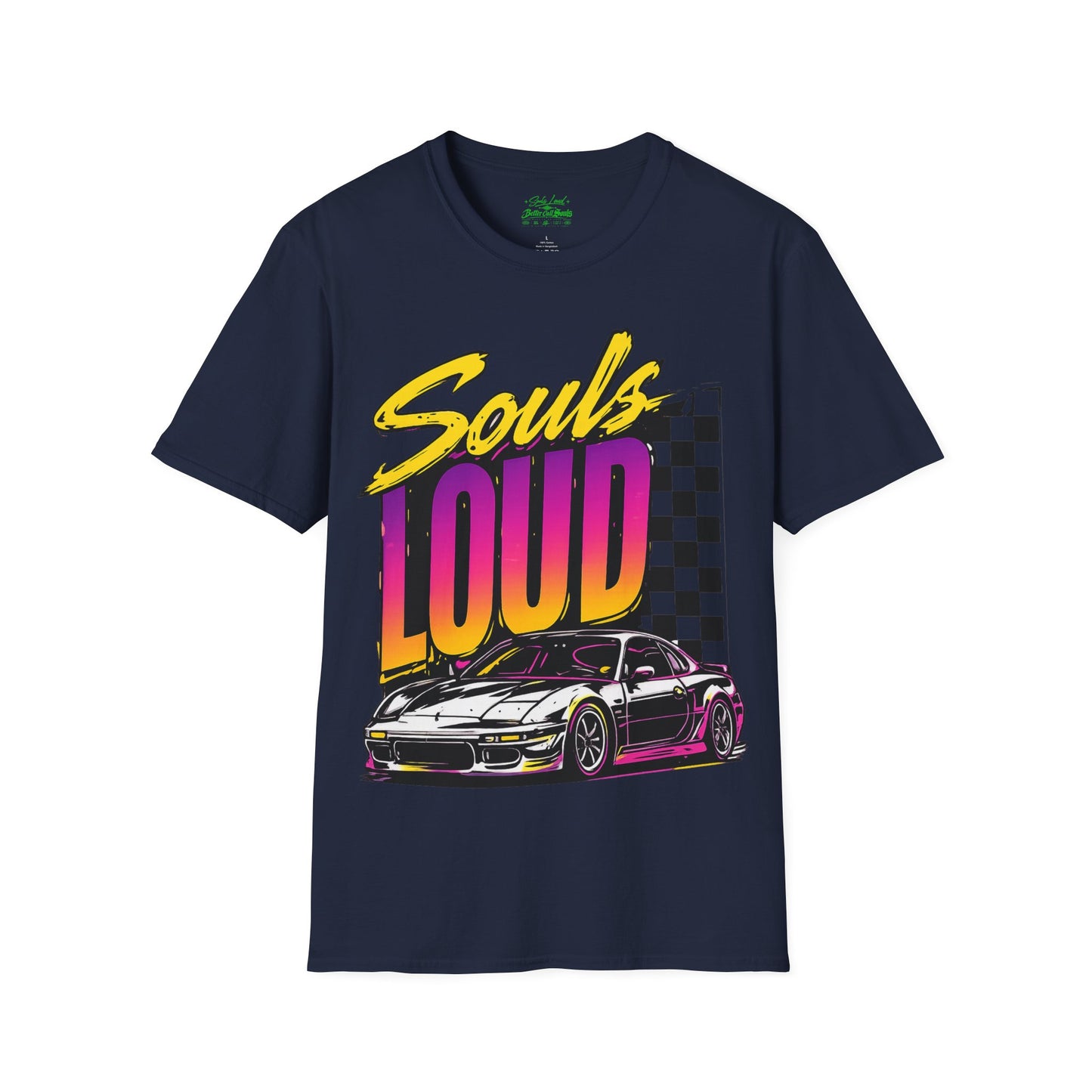 MID NIGHT DRIVE Souls Loud T-Shirt