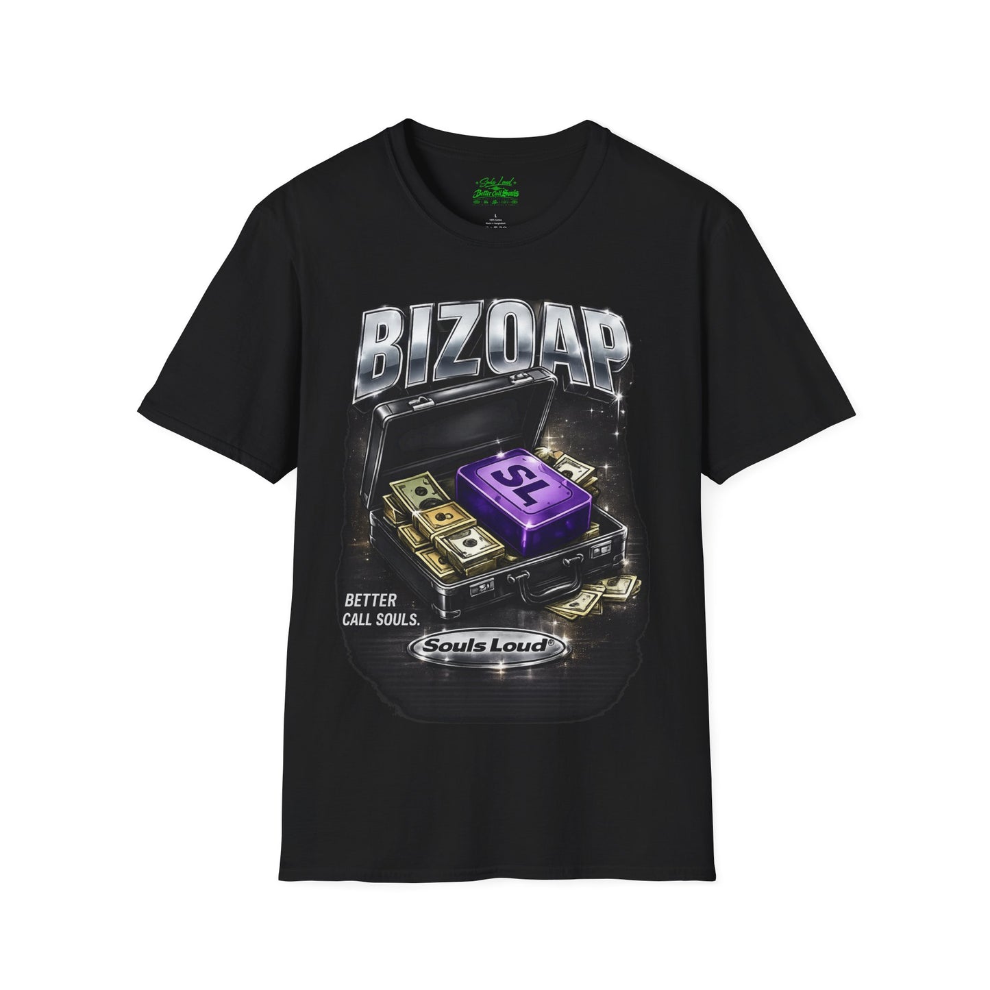BIZOAP  Better Call Souls. Souls Loud T-Shirt