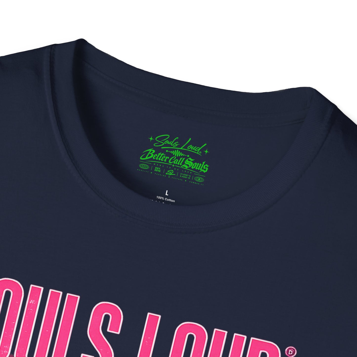 LATE NIGHT Souls Loud  Better Call Souls T-Shirt