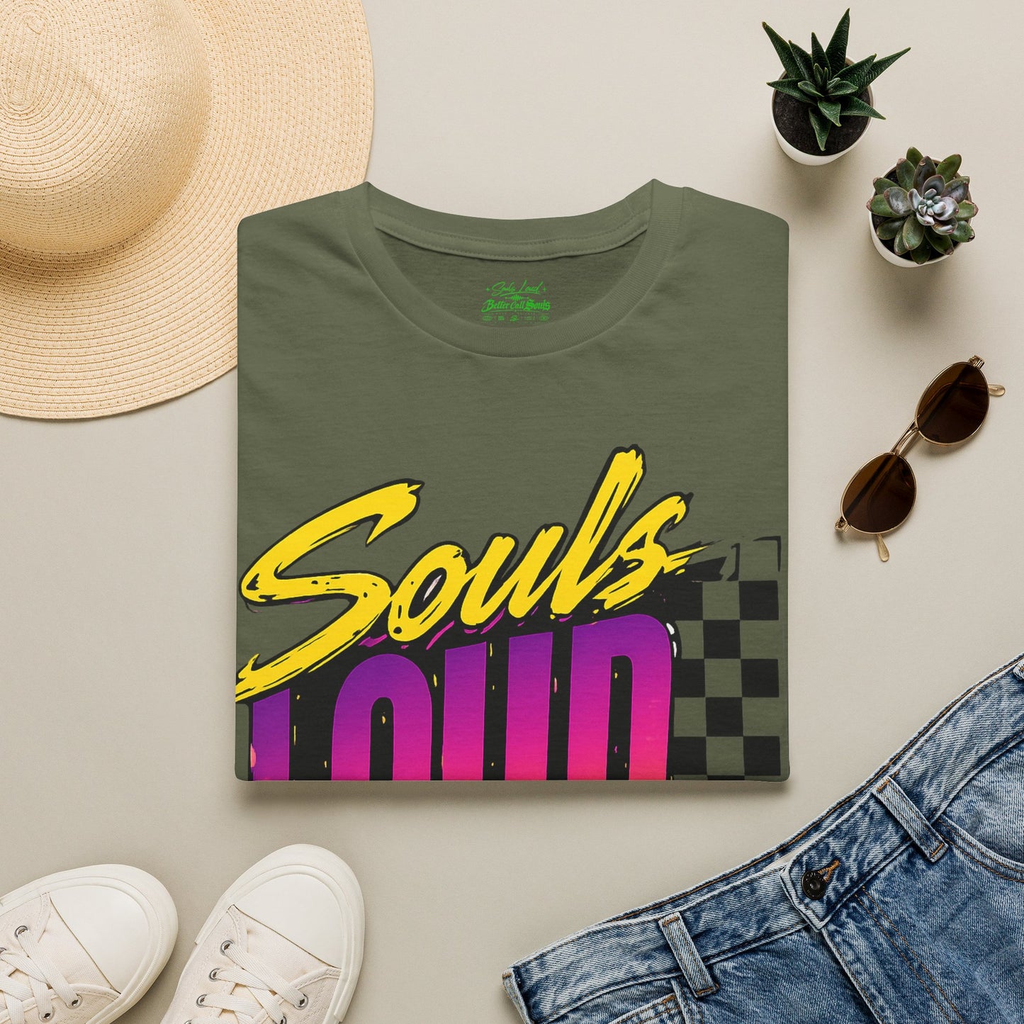 MID NIGHT DRIVE Souls Loud T-Shirt