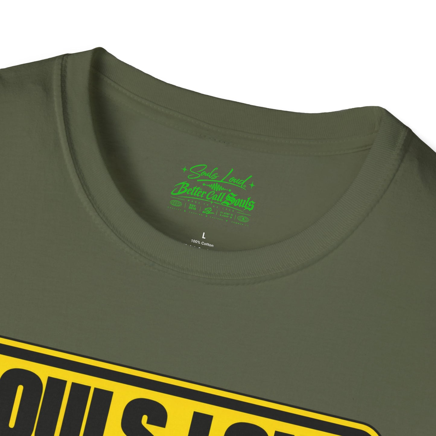 Souls Loud Martial Arts Retro Bruce Lee T-Shirt