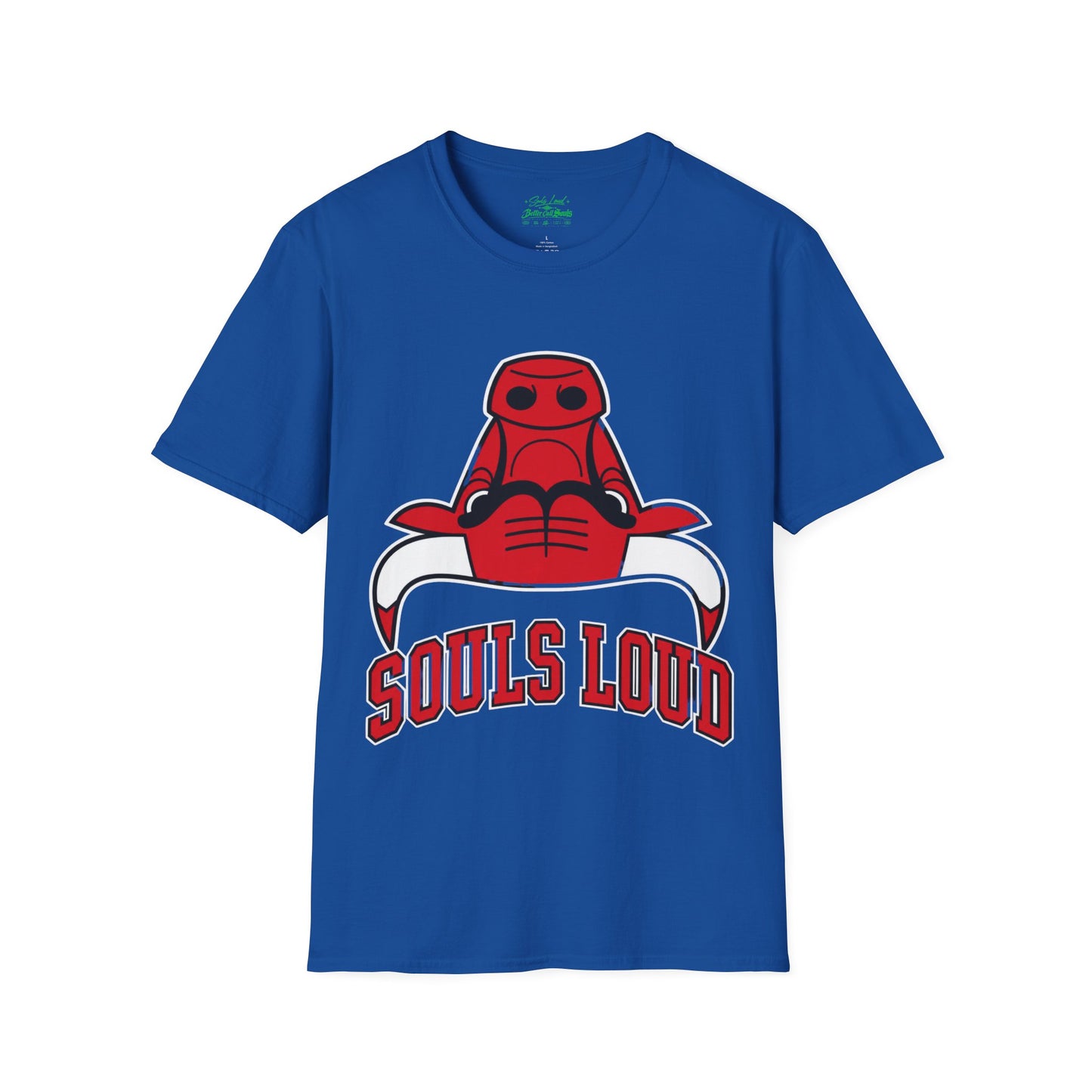 Souls Loud Bulls Robot Mascot  T-Shirt