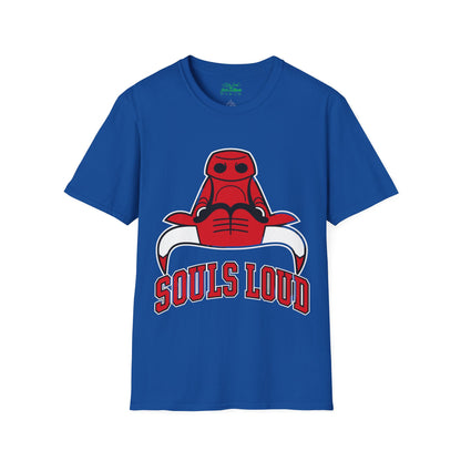 Souls Loud Bulls Robot Mascot  T-Shirt