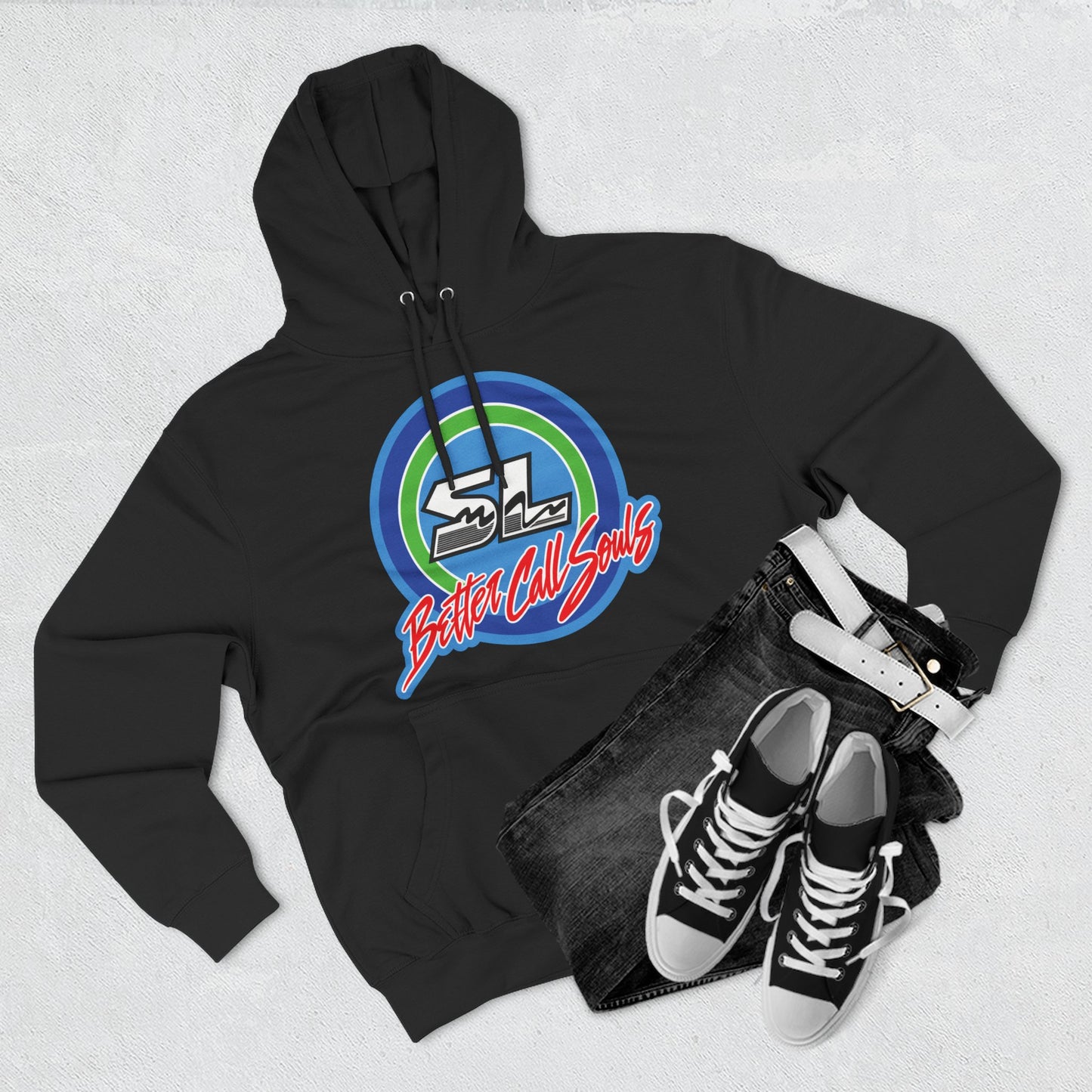 Hoodie - "Better Call Souls" Retro Logo