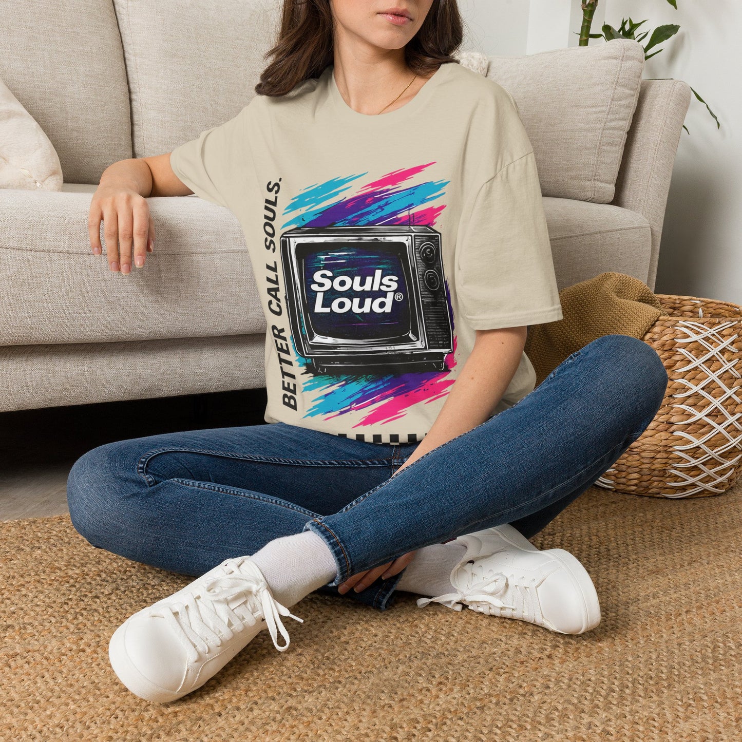 NO SIGNAL Souls Loud Better Call Souls. T-Shirt