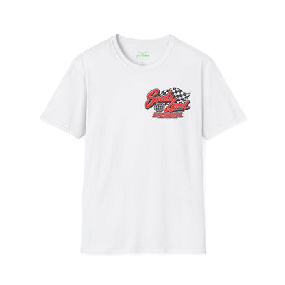 Souls Loud Racing  Retro Checkered Flag T-Shirt