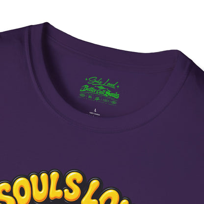 'Souls Loud' Smiley with Cannabis Leaf T-Shirt