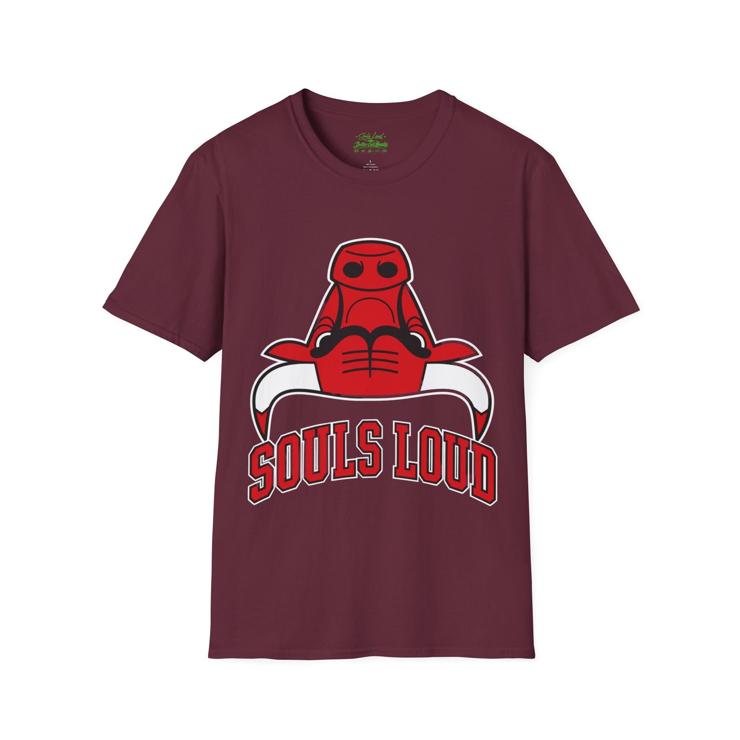 Souls Loud Bulls Robot Mascot  T-Shirt