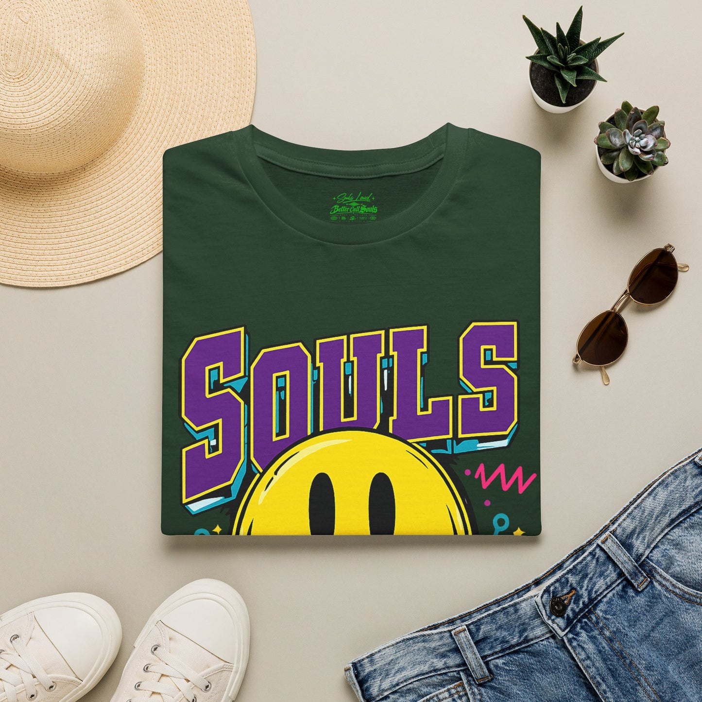 POSITIVE MENTALITY Souls Better Call Souls. T-Shirt