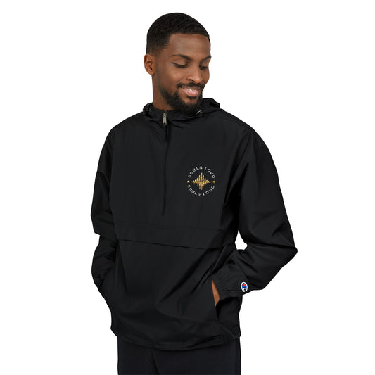 Souls Loud® × Champion — Gold Frequency Anorak
