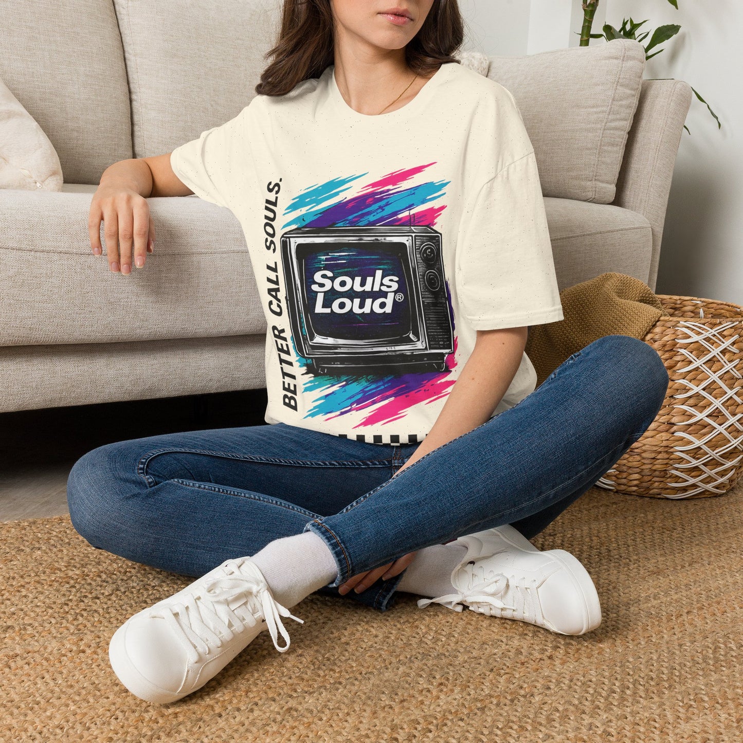 NO SIGNAL Souls Loud Better Call Souls. T-Shirt
