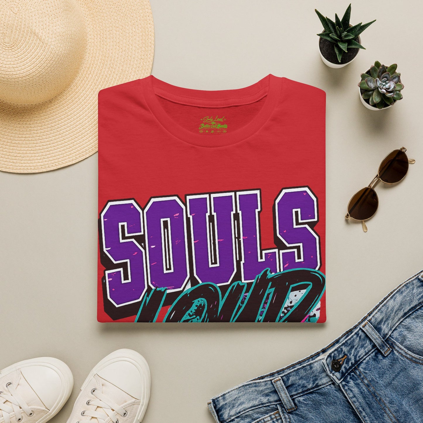 STREET VIBE Souls Loud Better Call Souls T-Shirt