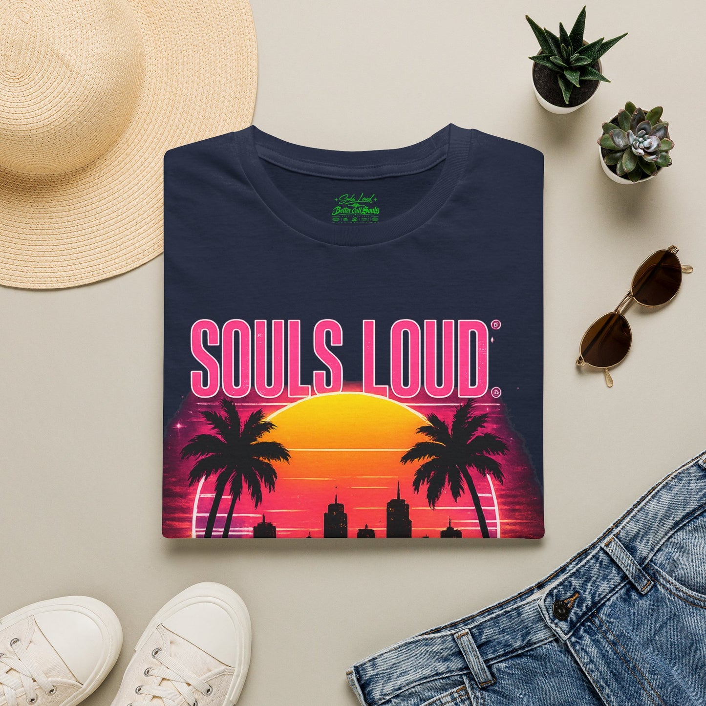 LATE NIGHT Souls Loud  Better Call Souls T-Shirt