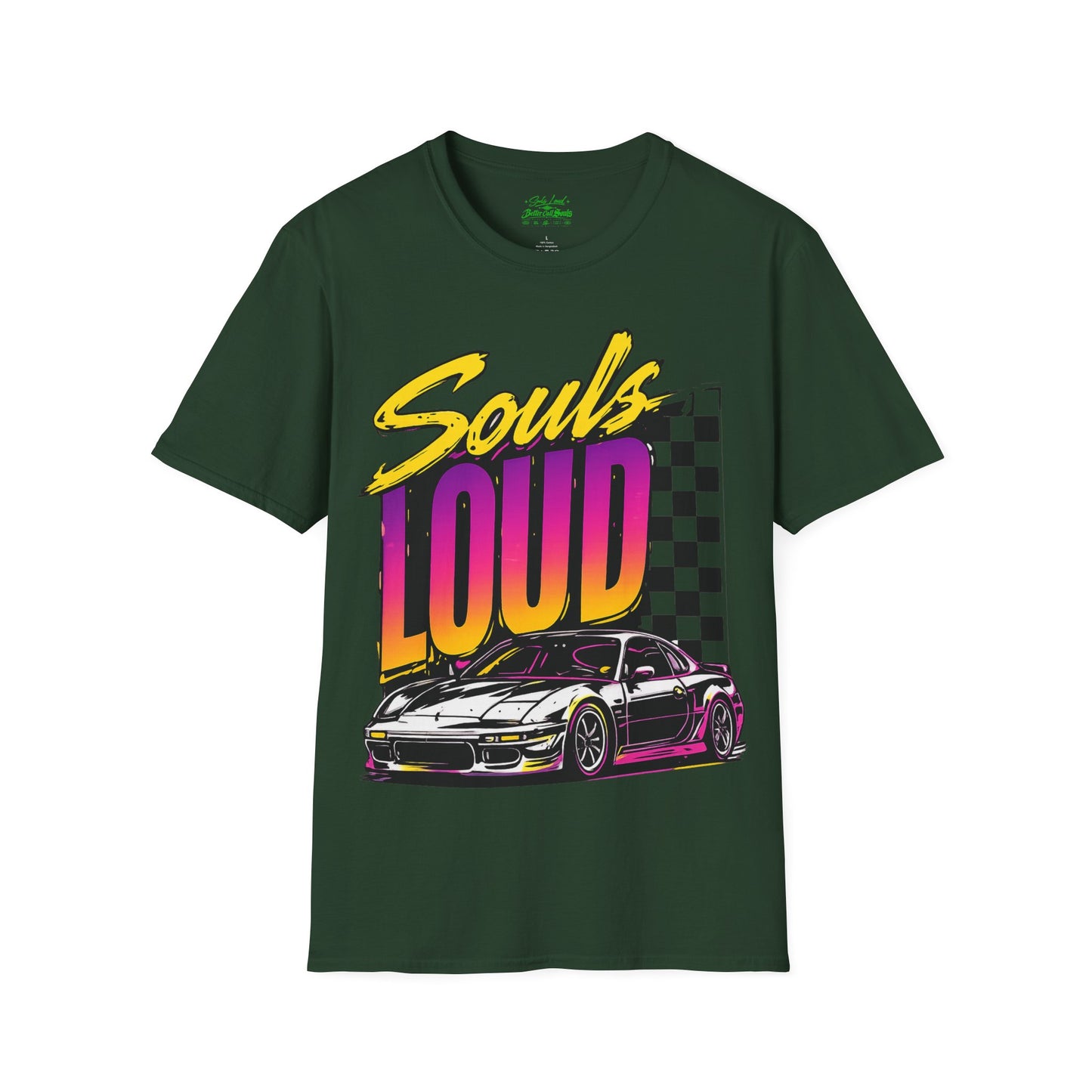 MID NIGHT DRIVE Souls Loud T-Shirt