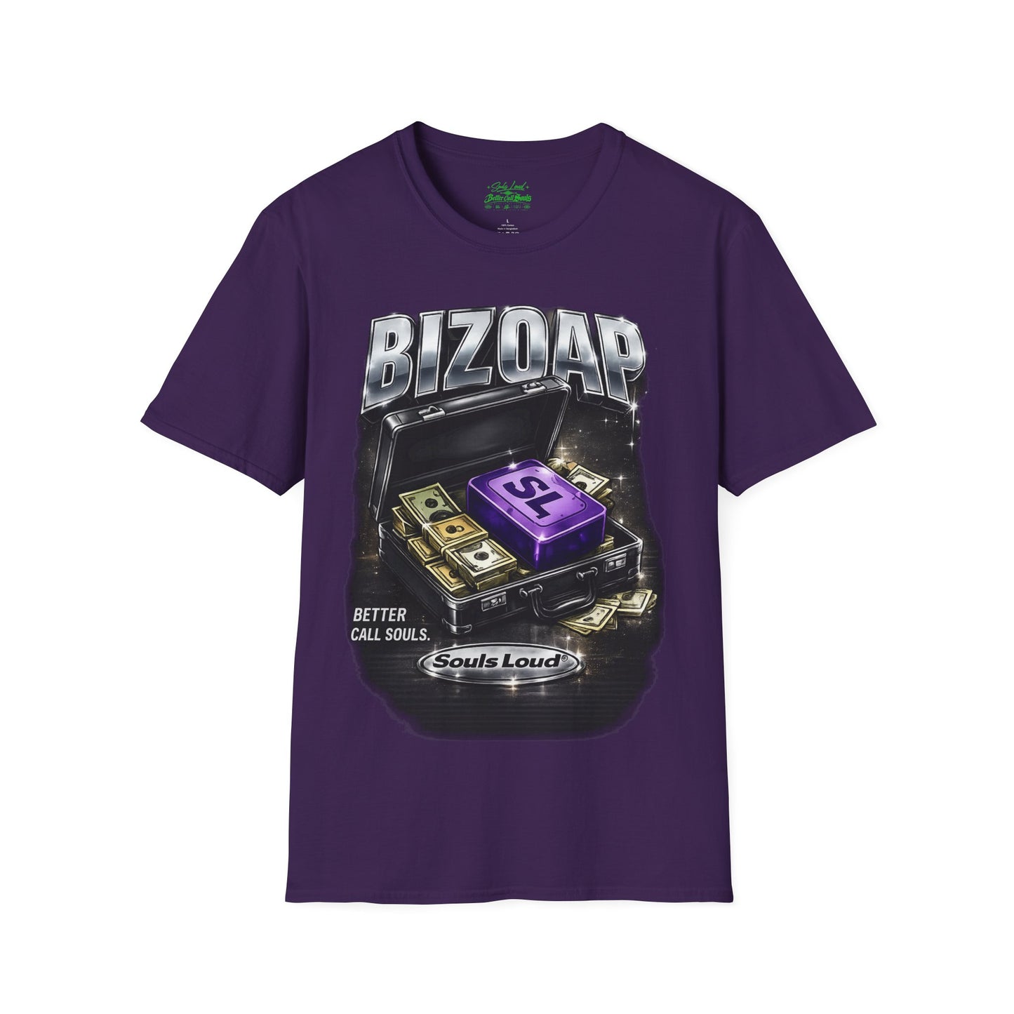 BIZOAP  Better Call Souls. Souls Loud T-Shirt
